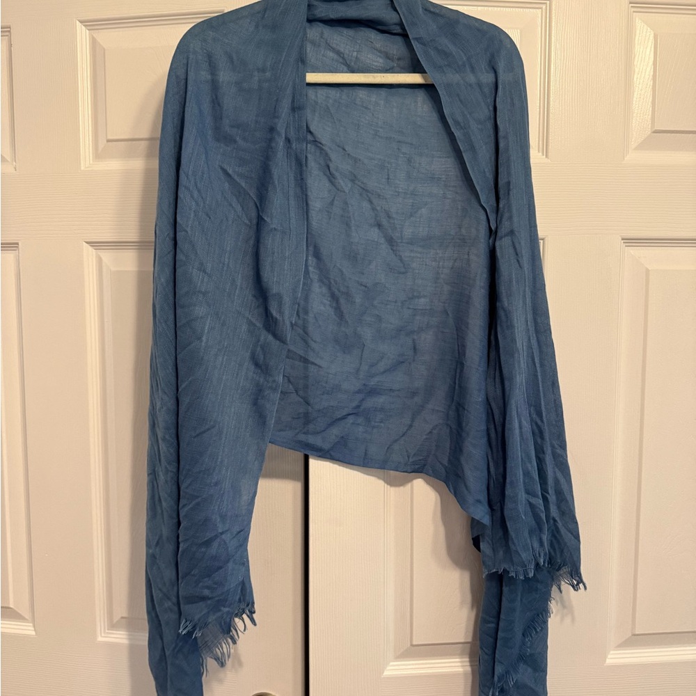Blue Lightweight Scarf
